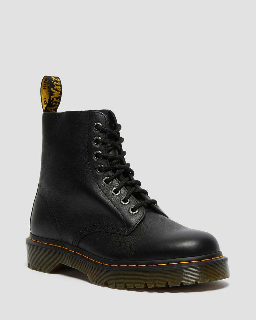 Dr. Martens 1460 Pascal Bex Lær Snørestøvler Dame Svart [3180QAOHD]